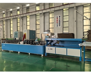 常德高频焊门窗铝隔条成型设备